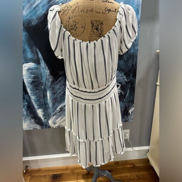 American Eagle linen rayon blend dress sz XL - Picture 4 of 8